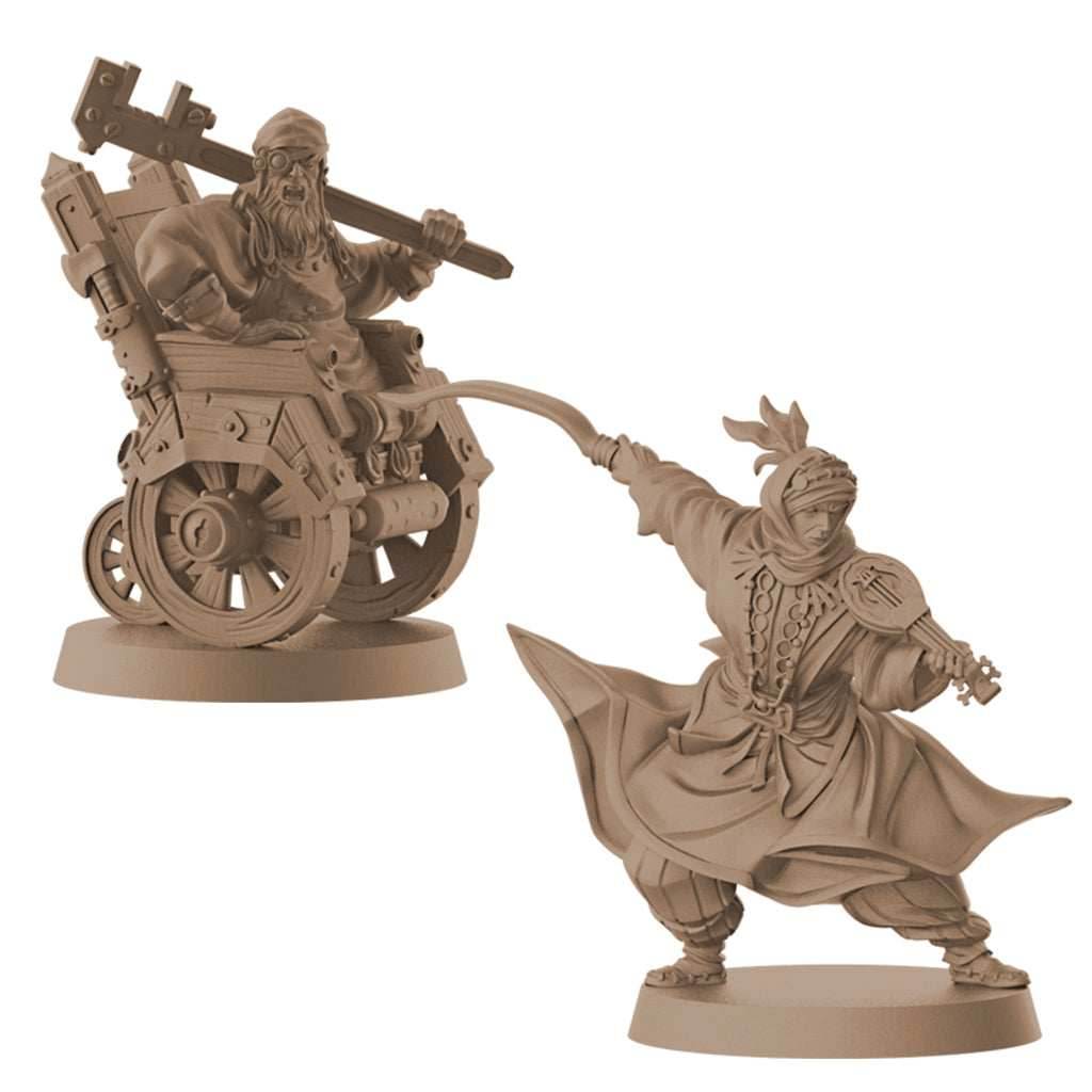 Massive Darkness 2: Bards and Tinkerers vs Metal Angel - 