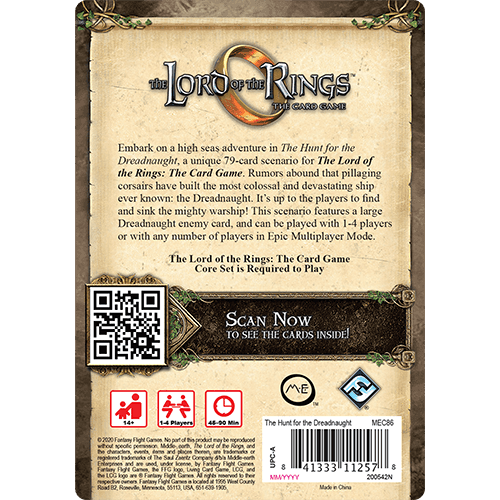 Lord of the Rings LCG: The Hunt for the Dreadnaught - 