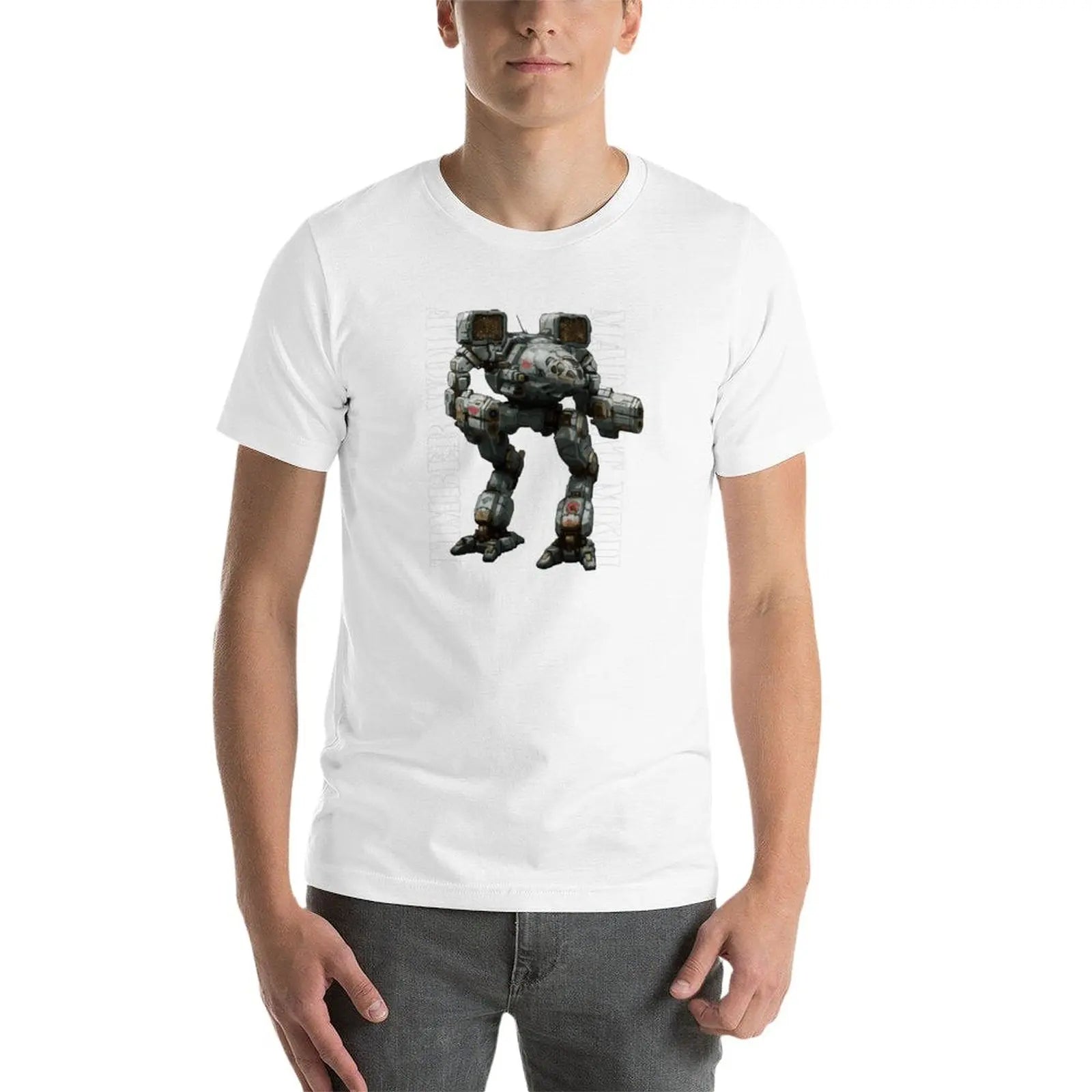 Mech Timber Wolf Madcat MKII T-Shirt plus size tops Aesthetic clothing aesthetic clothes T-shirts for men cotton