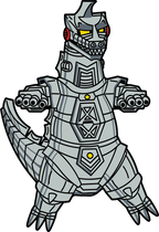 Mechagodzilla Showa Era AR Pin