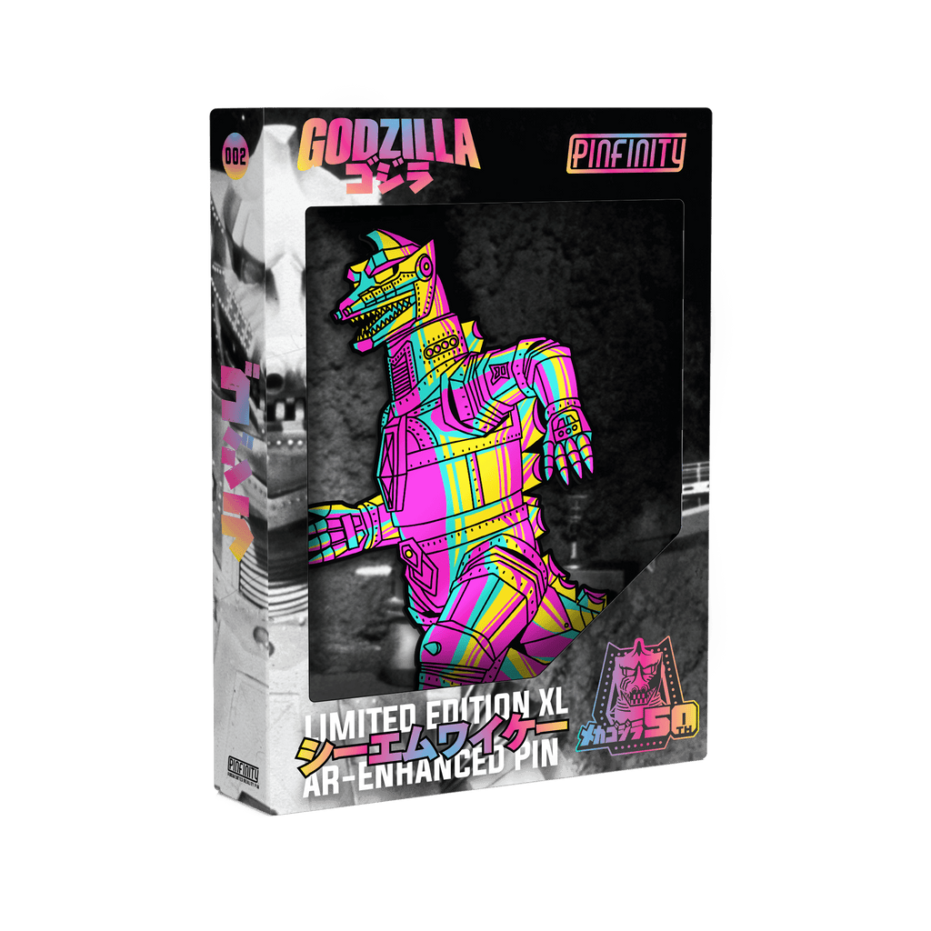 Mechagodzilla XL CMYK Edition AR Pin (Showa Era) - 