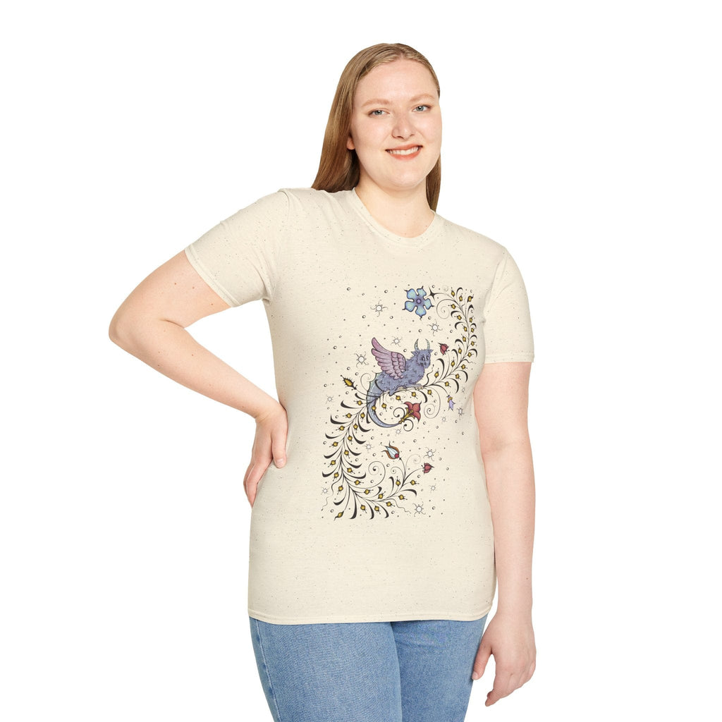 Medieval Manuscript Dragon Shirt