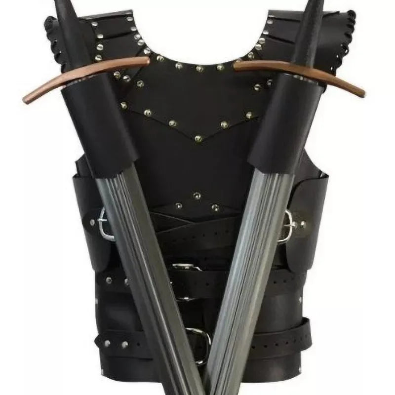 Medieval Viking Knight Assassin Leather Cuirass Body Chest Armor Steampunk Fantasy LARP Vest Breastplate Warrior Cosplay Costume