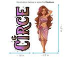 Circe Sticker and Magnet - the Divine Nymph Mythkins™ – Greek Mythology Nymph | Waterproof & UV-Proof - Sticker / Medium