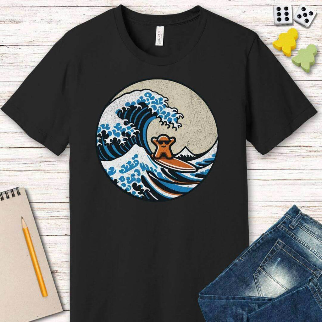 Meeple T-shirt for Board Game Players - Navy / S