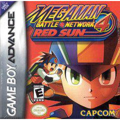 Mega Man Battle Network 4 Red Sun - Nintendo GameBoy Advance