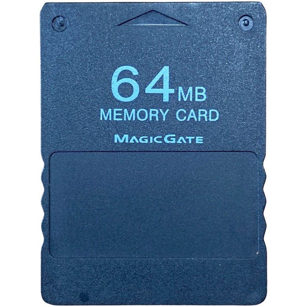 Memory Card - PlayStation 2 - 64MB Black