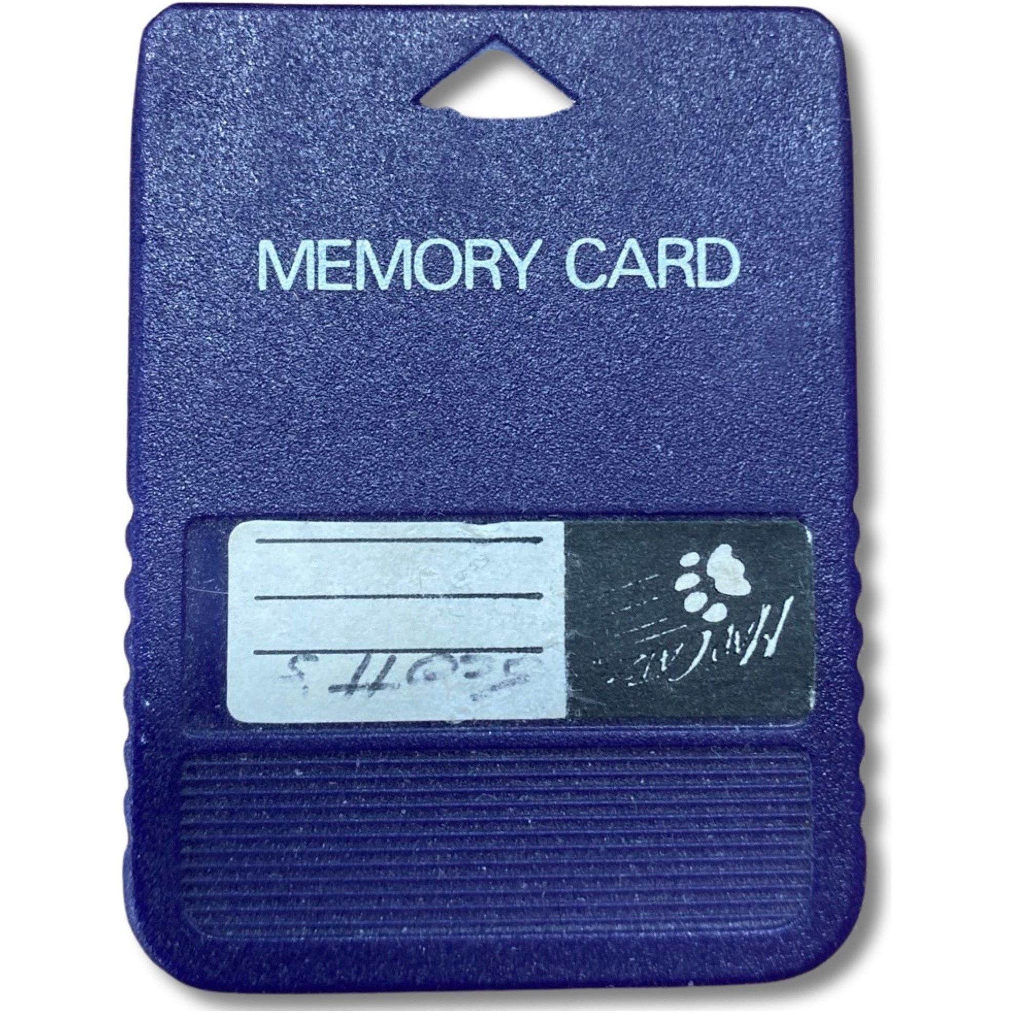 Memory Card - PlayStation 2 - Mad Catz (Purple)