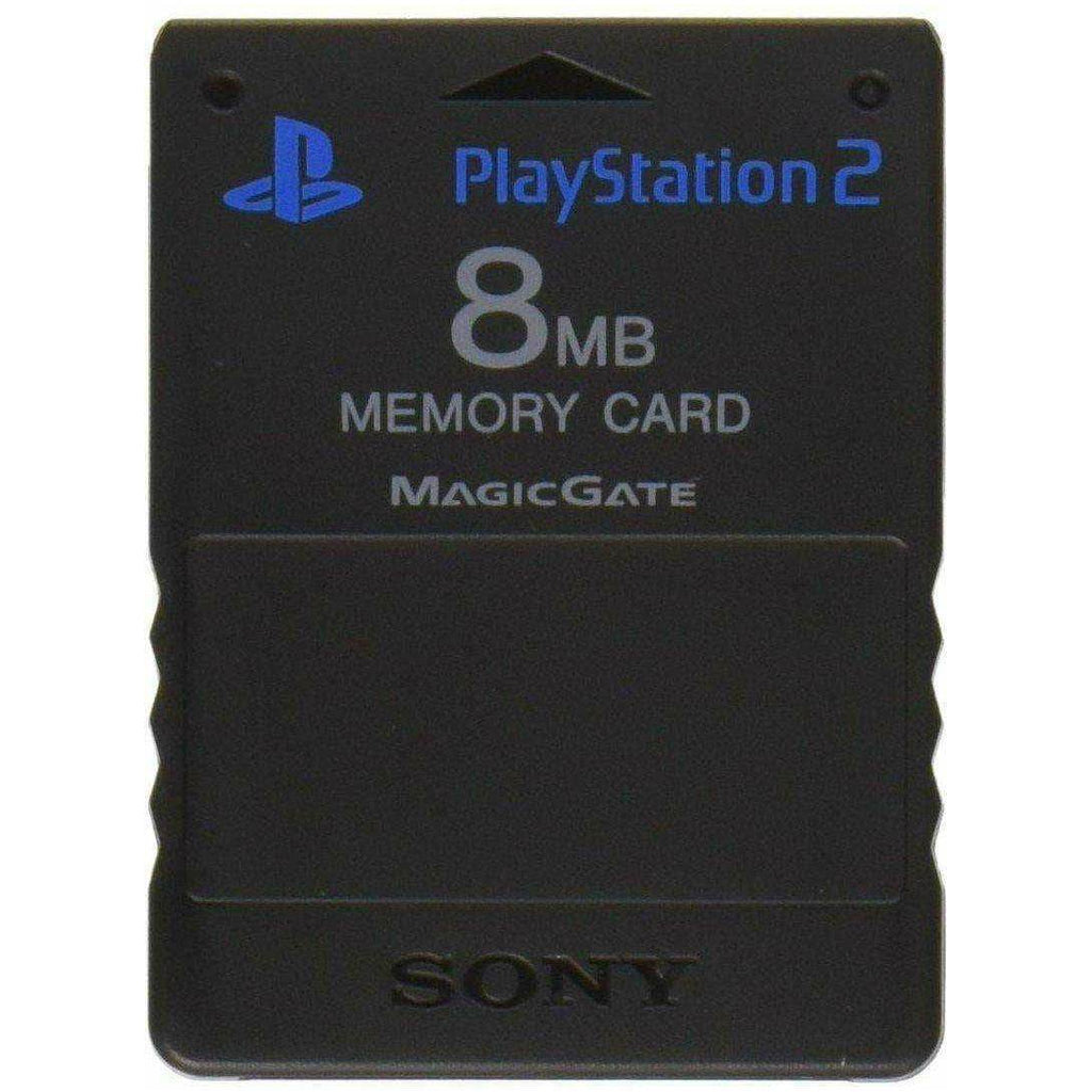 Memory Card - PlayStation 2 - Single 8MB Black