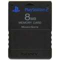 Memory Card - PlayStation 2 - Single 8MB Black