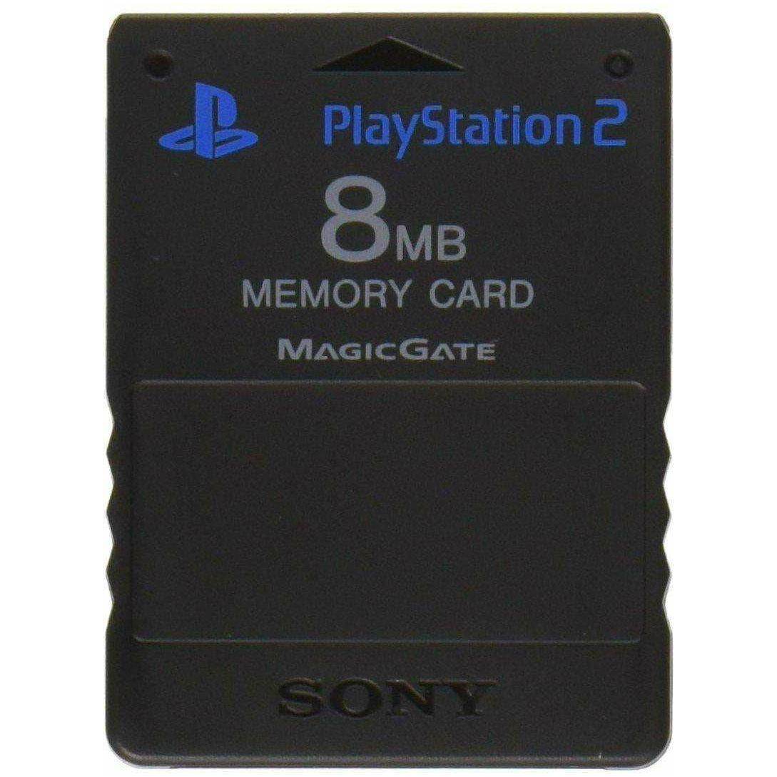 Memory Card - PlayStation 2 - Single 8MB Black