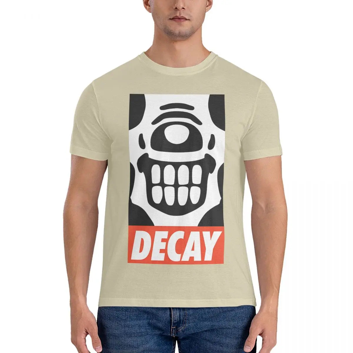 Men's Decay T Shirts W-Warhammer 40k Pure Cotton Clothes Funny Short Sleeve O Neck Tees Summer T-Shirt