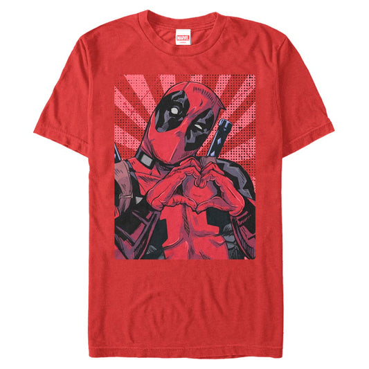 Men's Marvel Close Heart Pool T-Shirt