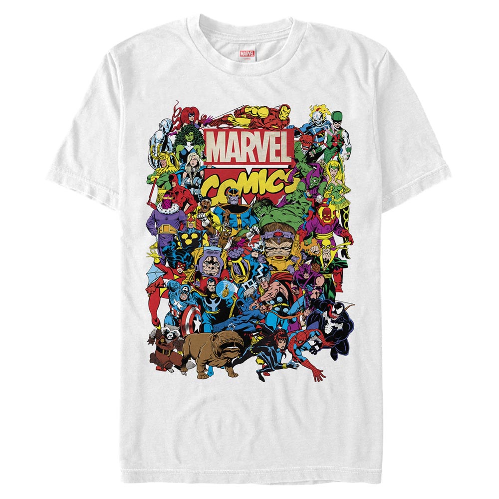 Men's Marvel Entire Cast T-Shirt