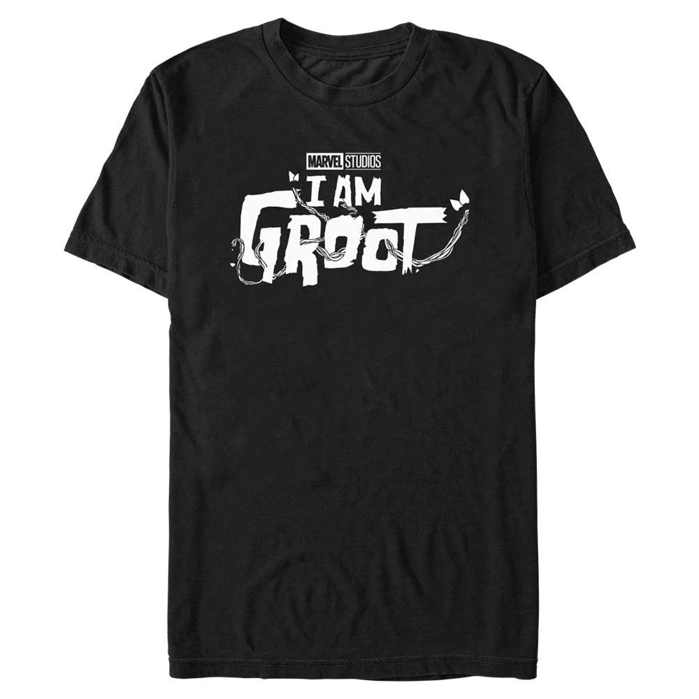 Men's Marvel Groot White Logo T-Shirt