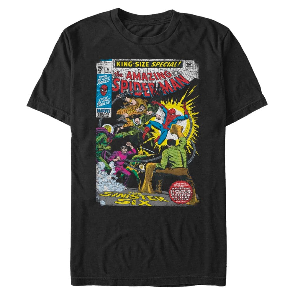 Men's Marvel Sinister 6 Comic T-Shirt