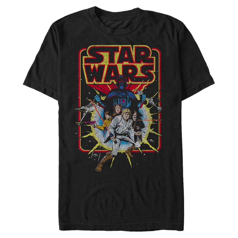 Men's Star Wars Old School Comic T-Shirt