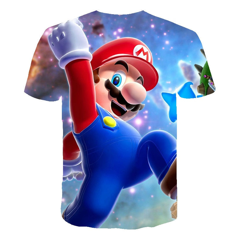 Men t-shirt Mario in love tshirt Women t shirt