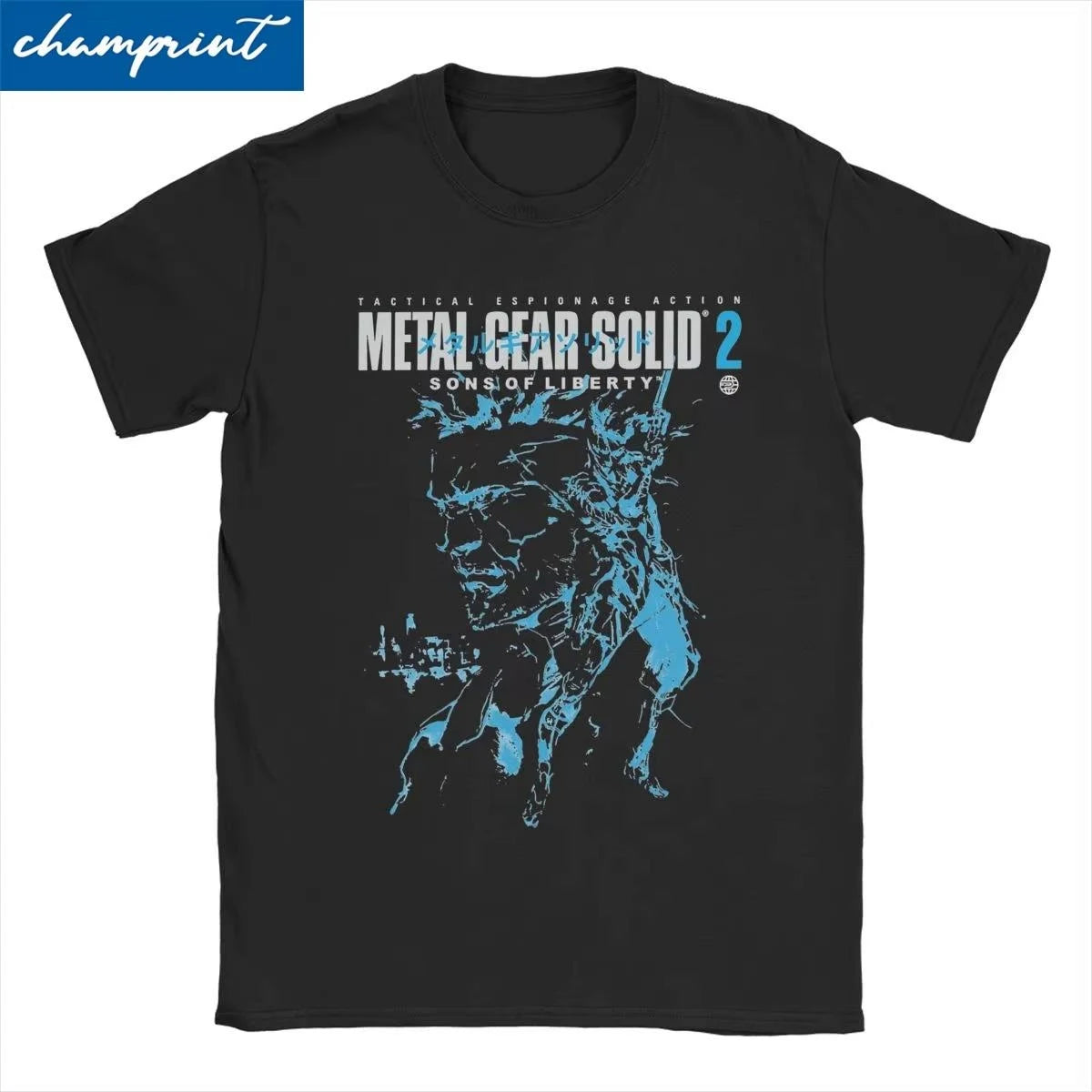 Men Women MGS1 Solid Snake Game T Shirt Metal Gear Cotton Tops Funny Short Sleeve O Neck Tees Classic T-Shirts