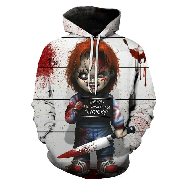 Men Women shirt/Hoodies/Tees Outerwear Halloween Gift Nightmare Before Christmas Jack 3D Print Female/male Hoody Sweatshirt