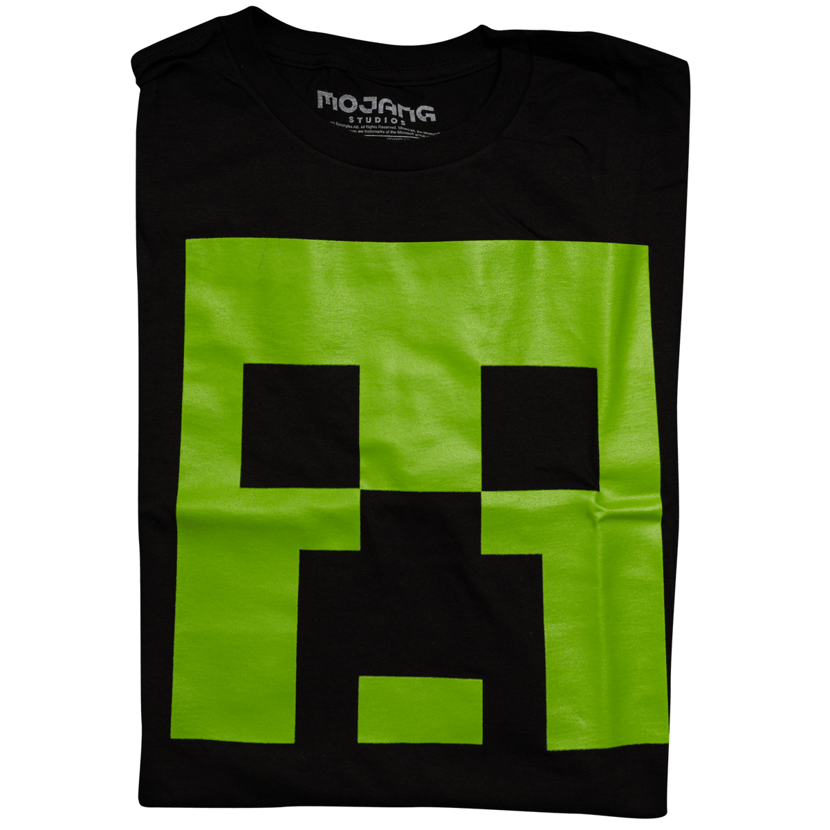 Men's Minecraft Fear the Creeper Glow in Dark 2 Piece Set T-shirt