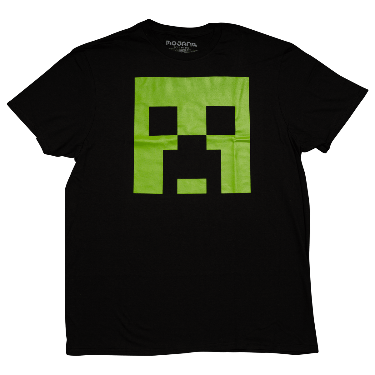 Men's Minecraft Fear the Creeper Glow in Dark 2 Piece Set T-shirt