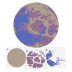 Mercury Wall Mural Stencil Set