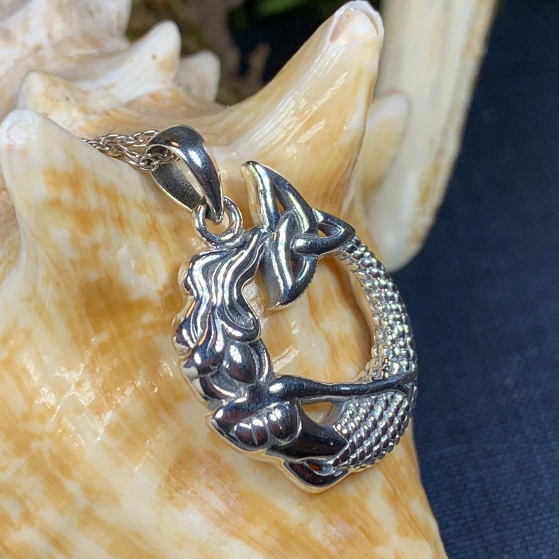 Celtic Mermaid Necklace