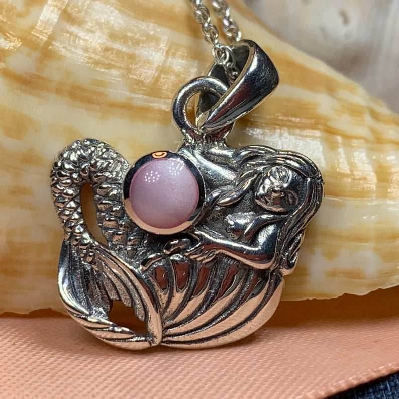 Pink Mermaid Necklace - 