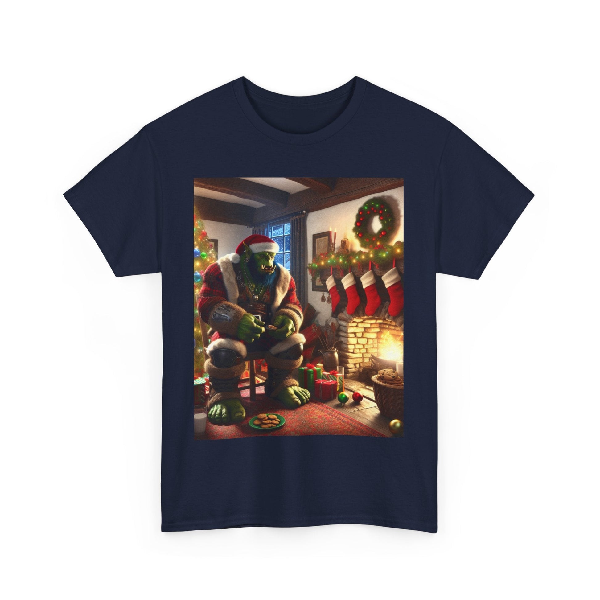 Merry Orchristmas Unisex Heavy Cotton Tee