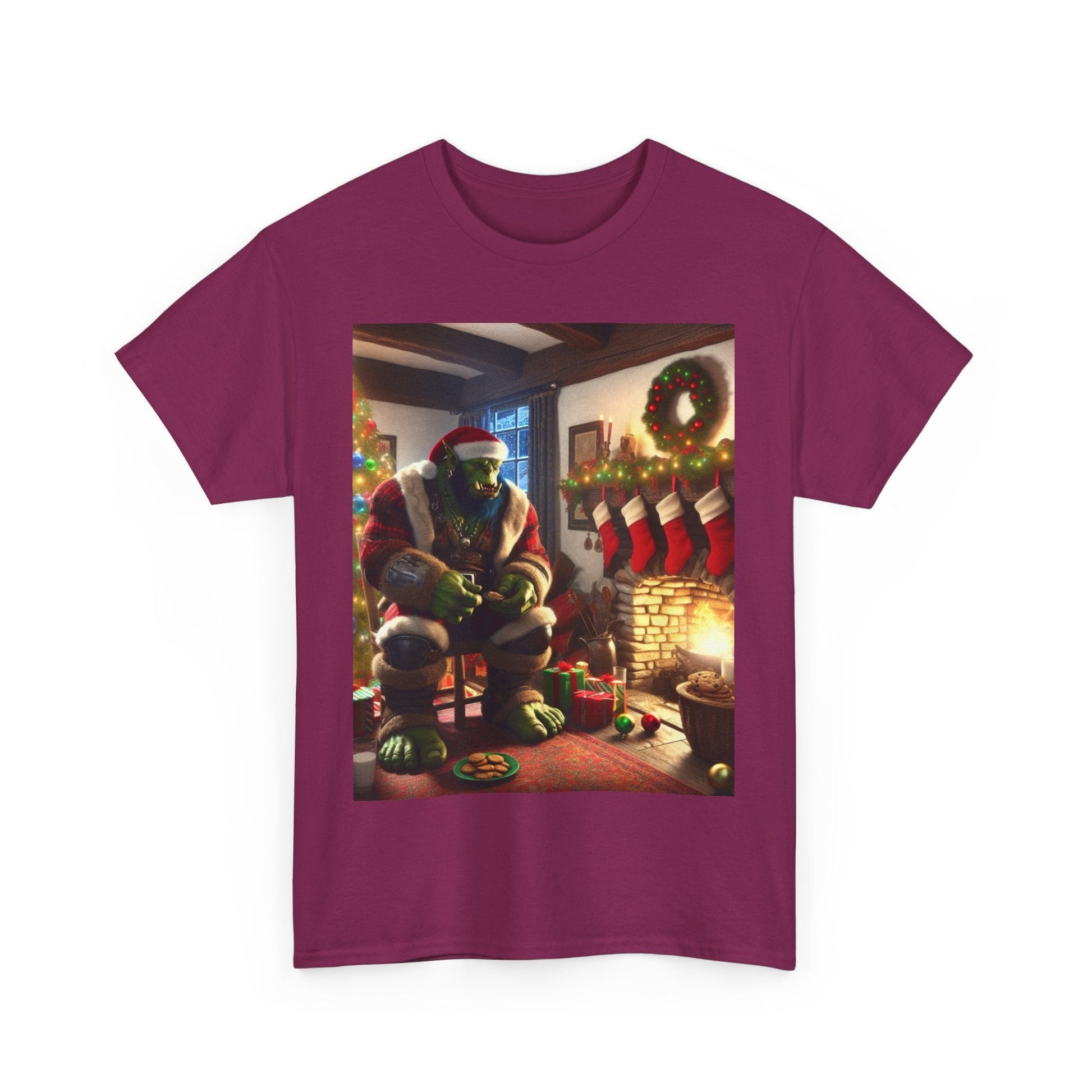 Merry Orchristmas Unisex Heavy Cotton Tee