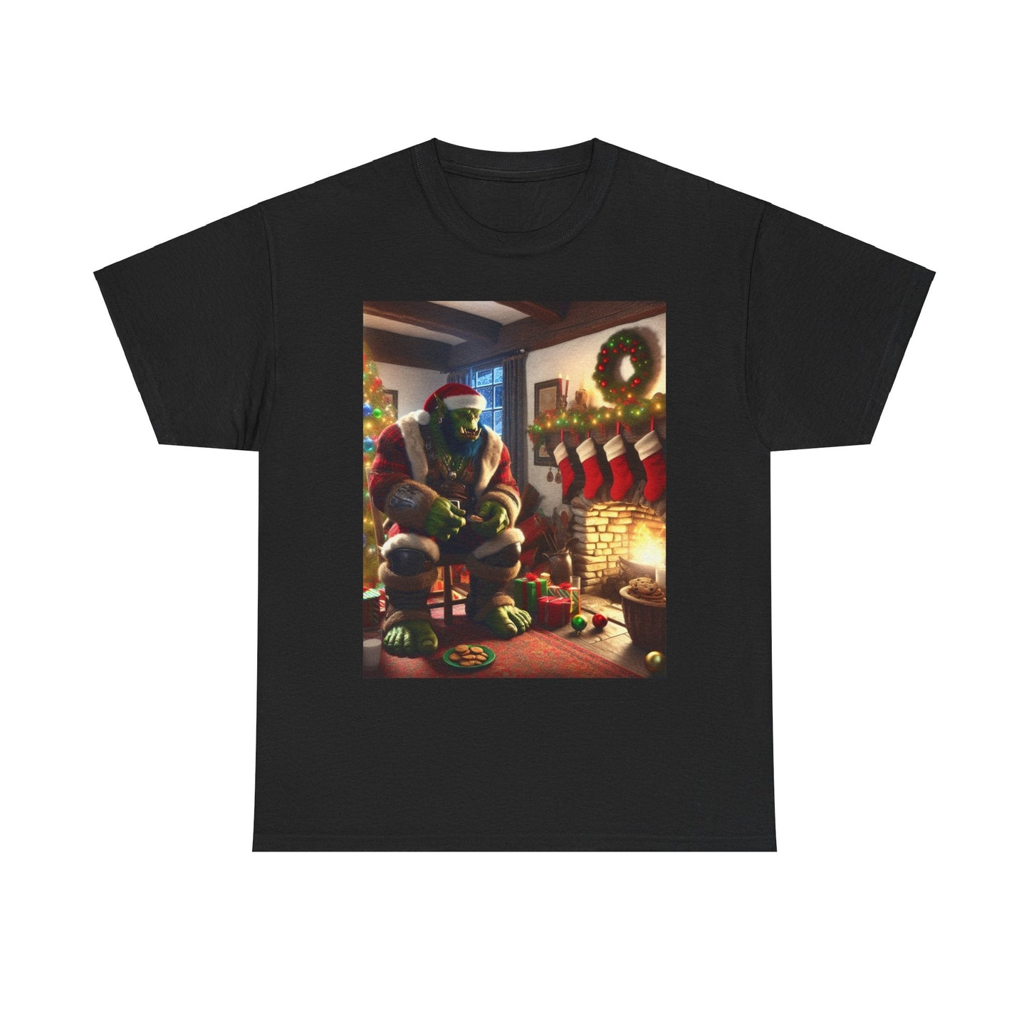 Merry Orchristmas Unisex Heavy Cotton Tee