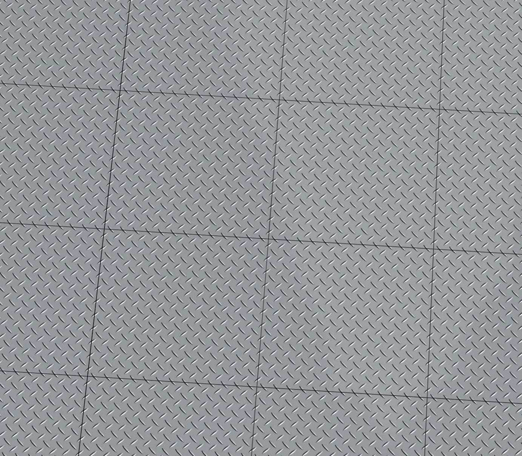 Industrial (Metal) Flooring - Custom Printed 6x6 Tile for LEGO MOCs, B3 Customs - 
