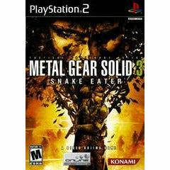 Metal Gear Solid 3 Snake Eater - PlayStation 2 - 