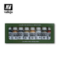 Model Color Set: Metallic Colors (8) - 