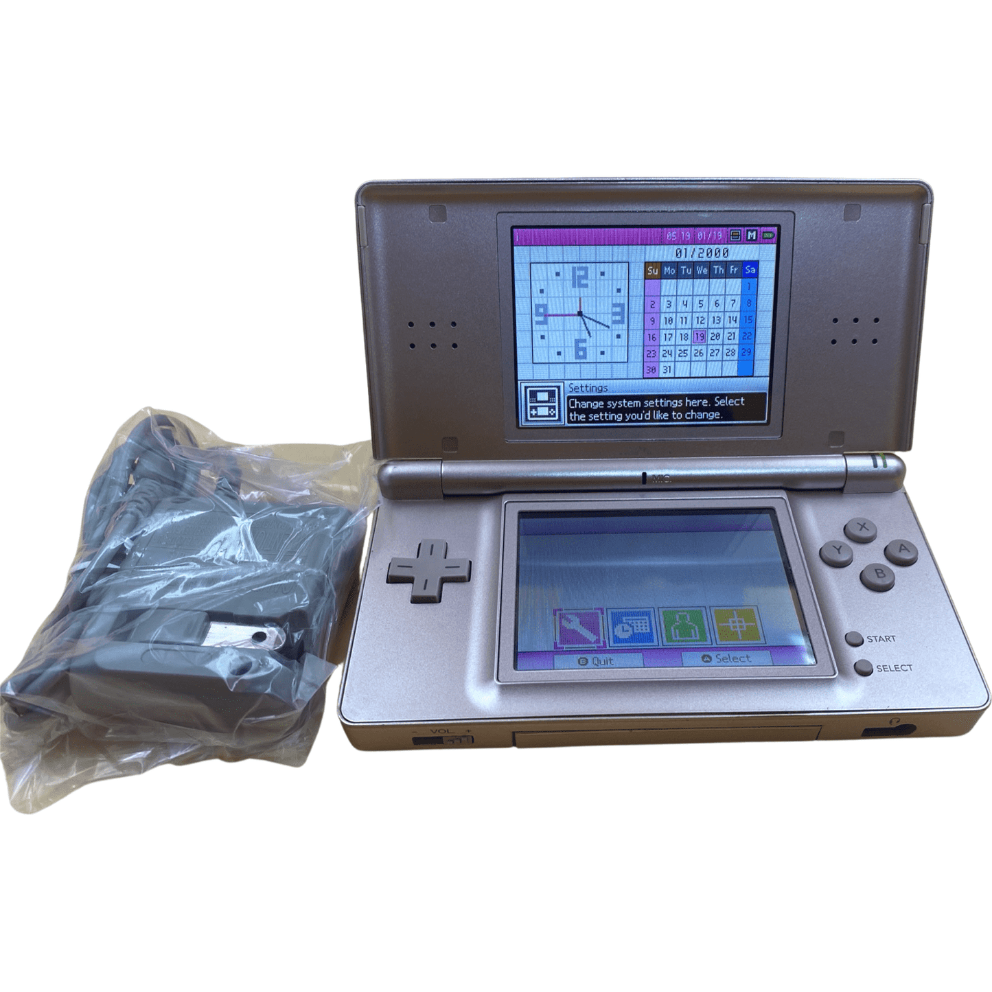 Metallic Rose Nintendo DS Lite