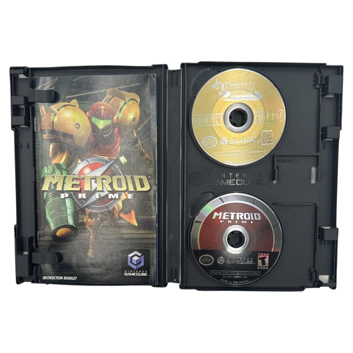 Metroid Prime & Zelda Wind Waker Combo (RARE-CIB) - Nintendo GameCube