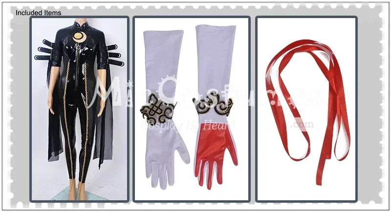 Miccostumes Women's Witch Cosplay Bodysuit Halloween Costume With Gloves Headband