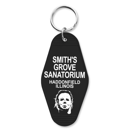 Michael Myers Halloween Inspired Sanatorium Room Keychain - 