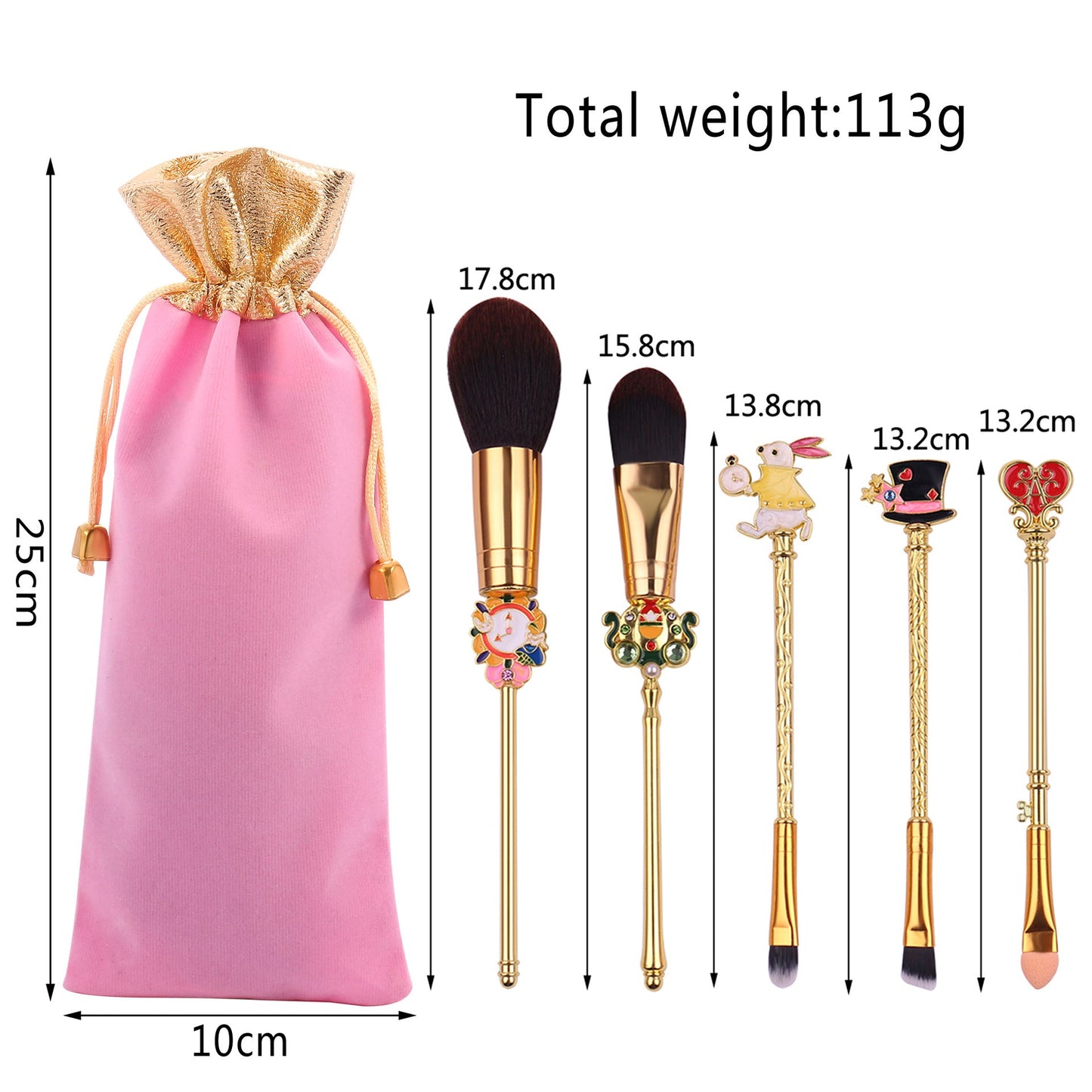 Midi Fox Alice Makeup Brush Alice Blush Brush Eyeshadow Brush Beauty Tool Set