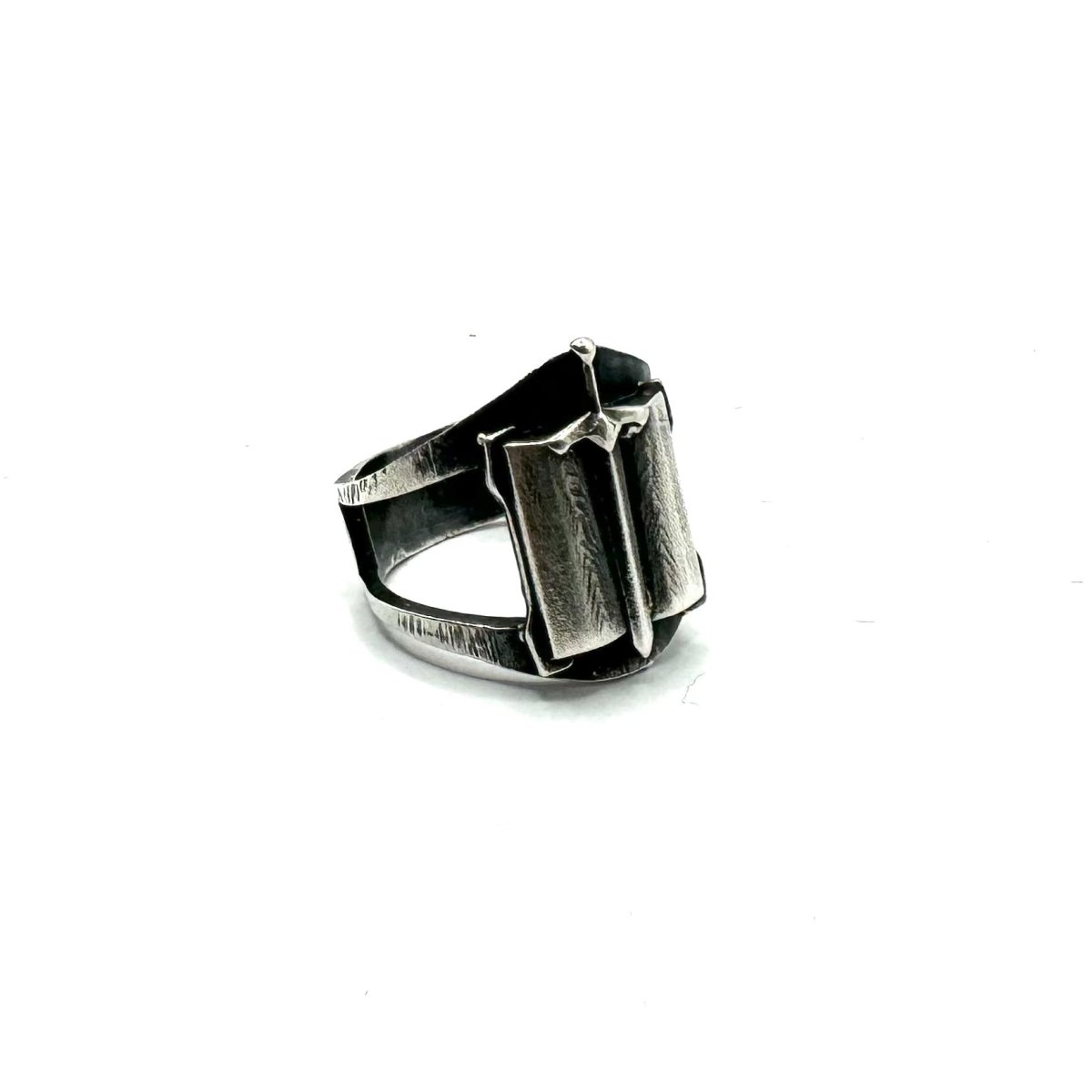 Midi Shadowblade Grimoire Ring In Sterling Silver Fulfilled Julian The 2nd