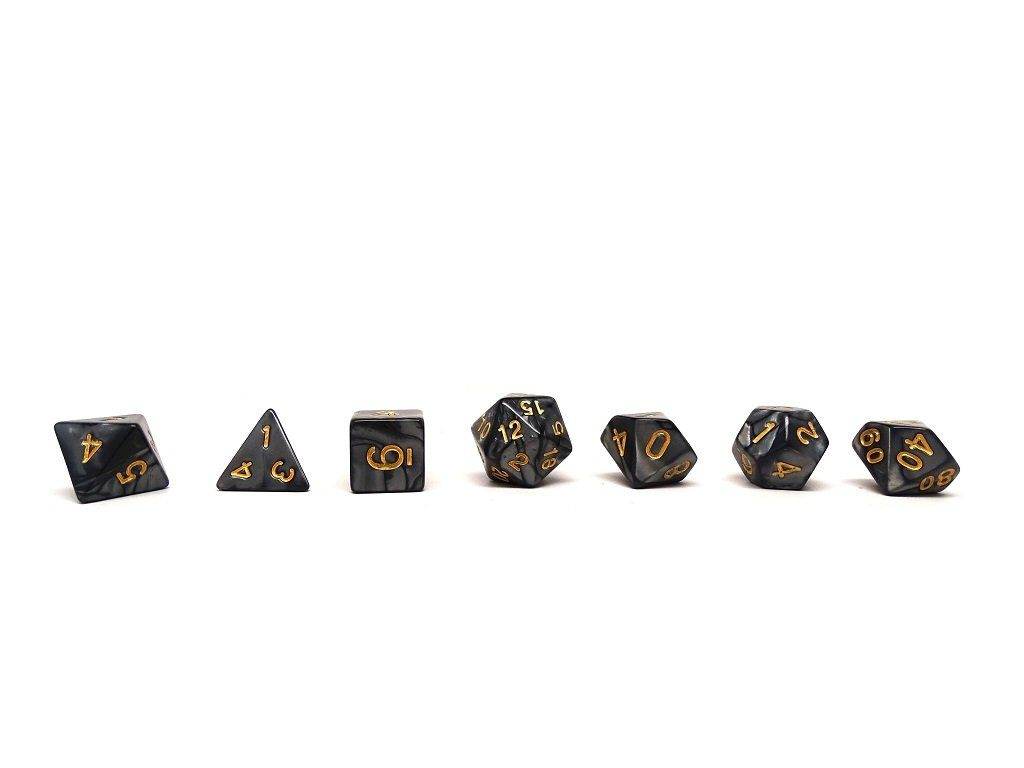 Midnight Marble - 7 Piece Set - Role-Players