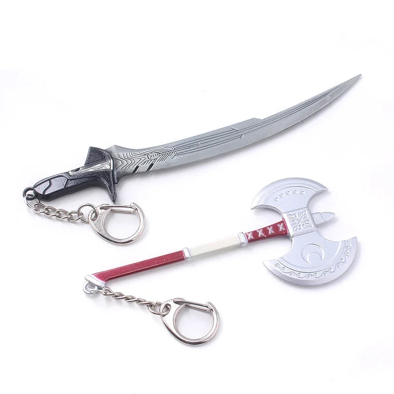 MIDY Movie Alita: Battle Angel Knife Keychain High Quality Weapon Model Metal Keychain Car Men Women Jewelry