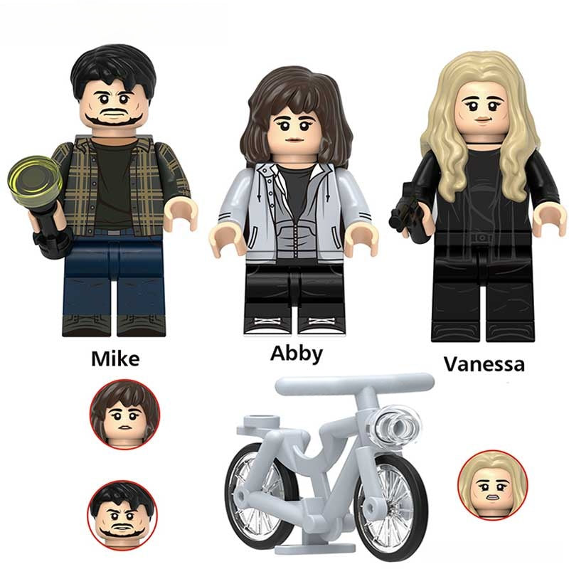 Mike, Vanessa & Abbey Five Nights At Freddys Lego Minifigures custom toys