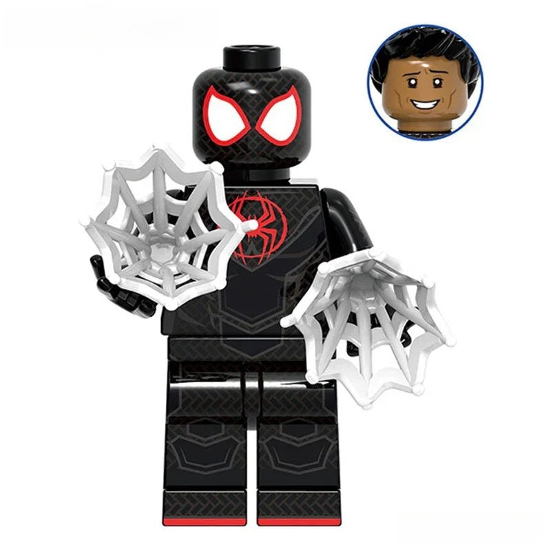 Miles Morales Spider-Man Lego Minifigures Custom Toys