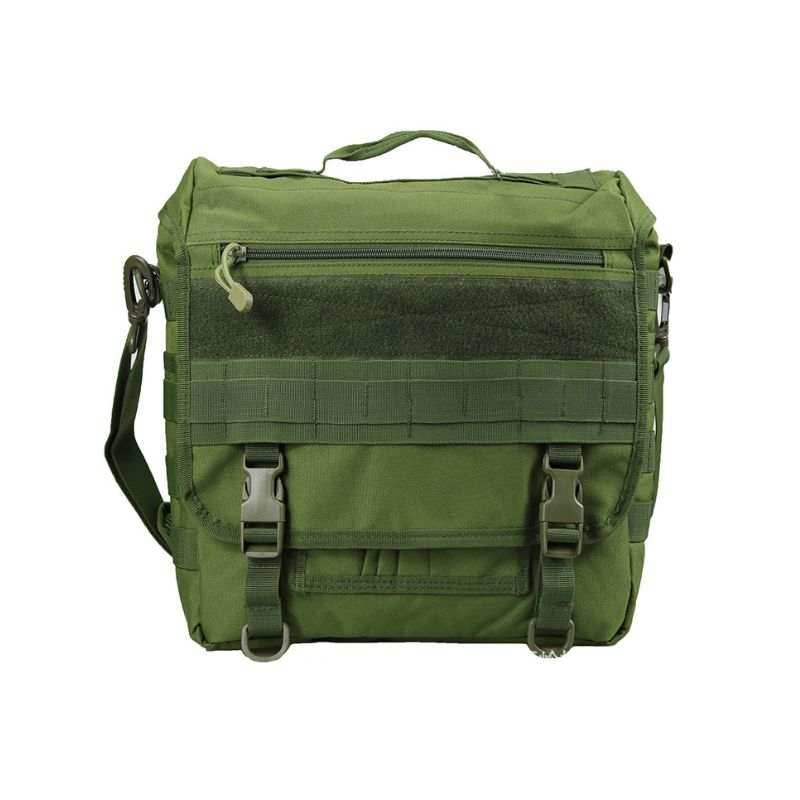 Military Oxford Messenger Bag - OliveDrab
