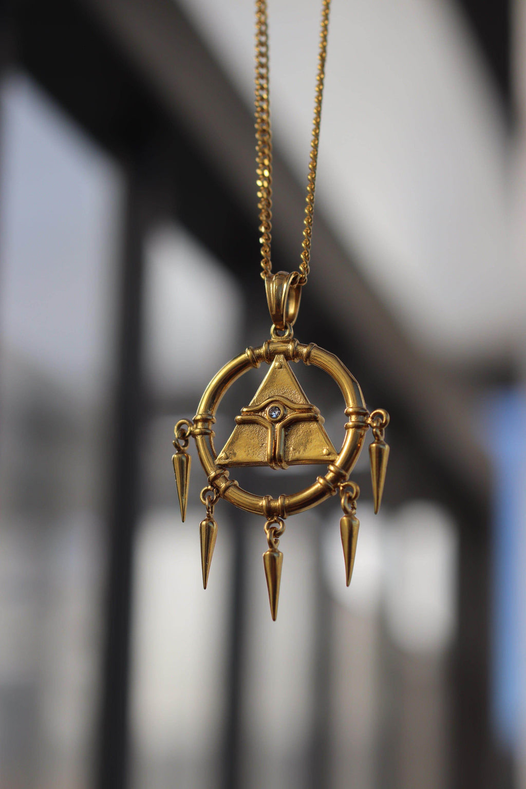 Yu-Gi-Oh!™ Millennium Ring Necklace - Black
