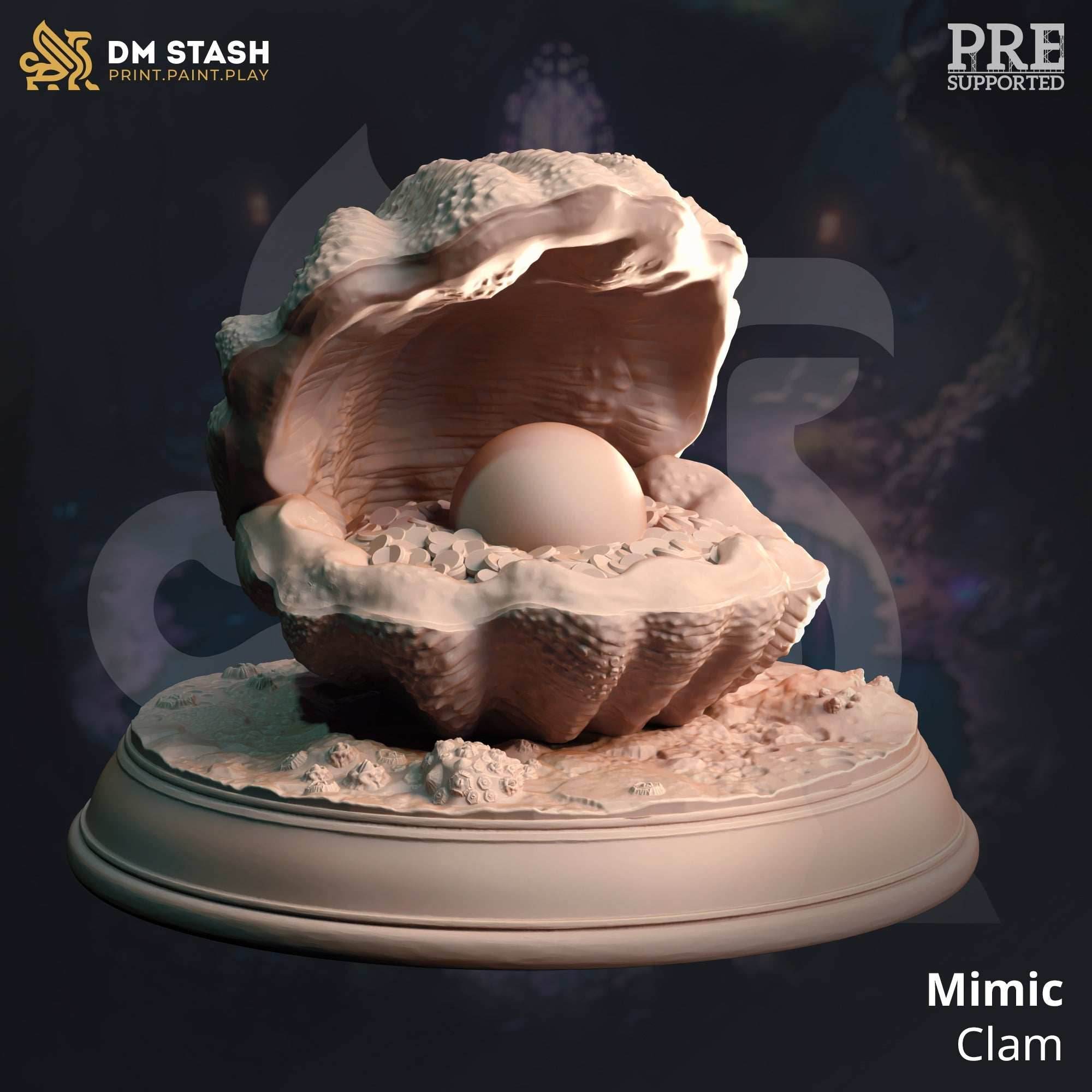 Mimic Clam - 32mm Scale
