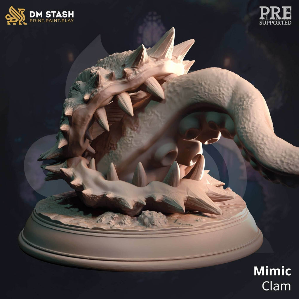 Mimic Clam (Shifted) - 32mm Scale