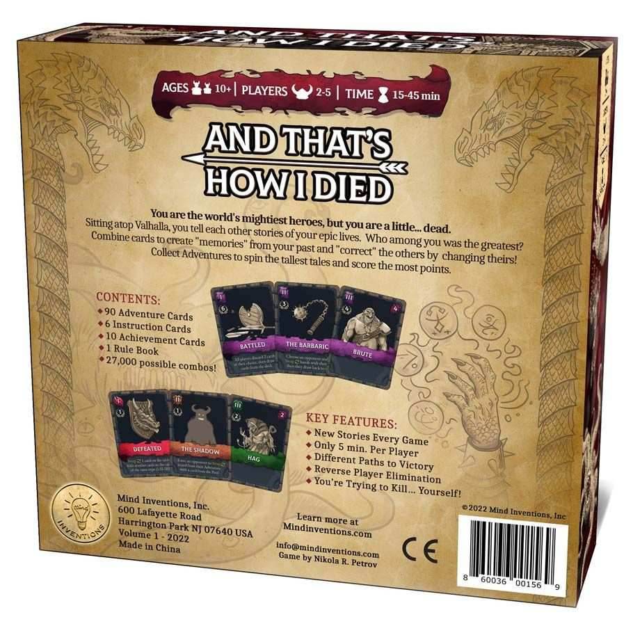 And That's How I Died - 